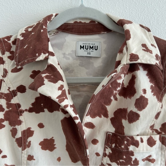 Show Me Your MuMu Colombia Collared Mini Dress - Picture 3 of 8